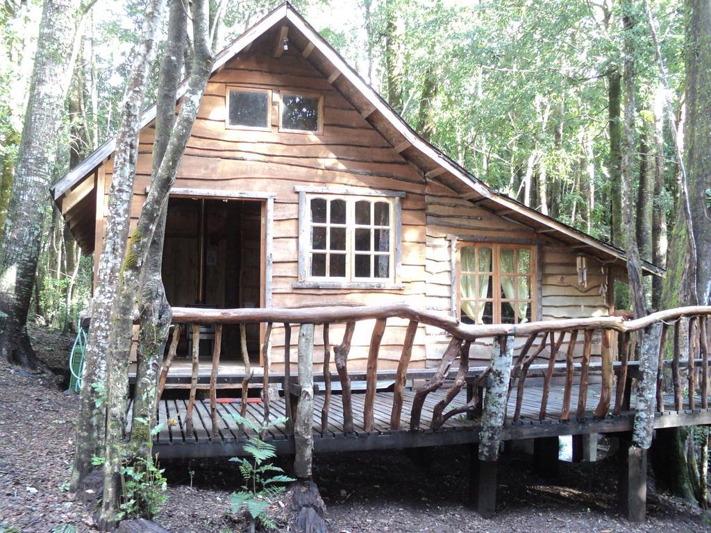 Cabana Rustica Patagonia Chilena Coñaripe 客房 照片